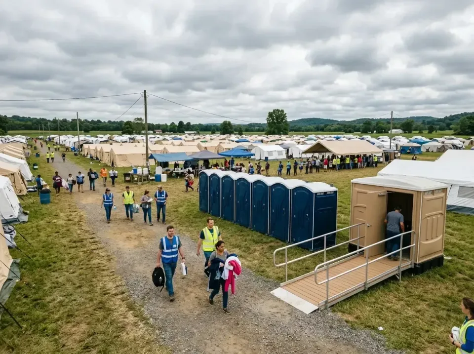 disaster-relief-camp-restrooms-010 — frequently asked questions, Dumpster & Portable Bathrooms Rental in Keyes, CA